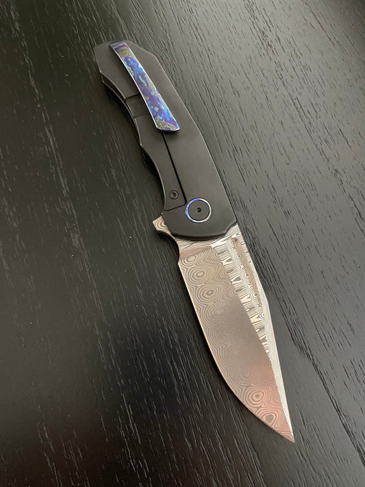 Damasteel Tick (Gen 1 Prototype)