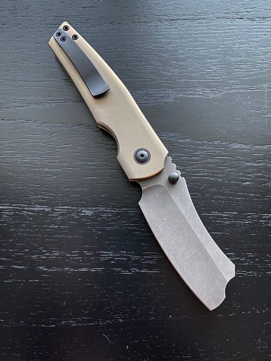 Button Barber - Bronze/Acidwash