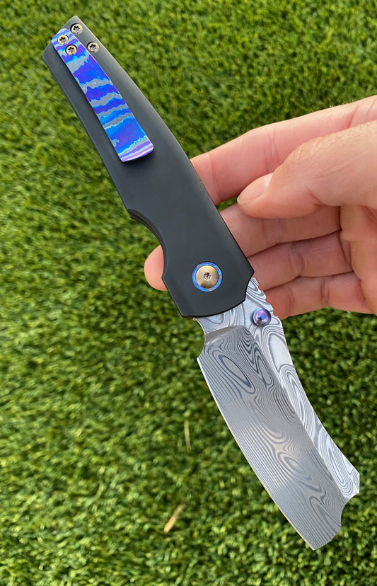 Button Barber - PVD black / Zircuti / Damasteel