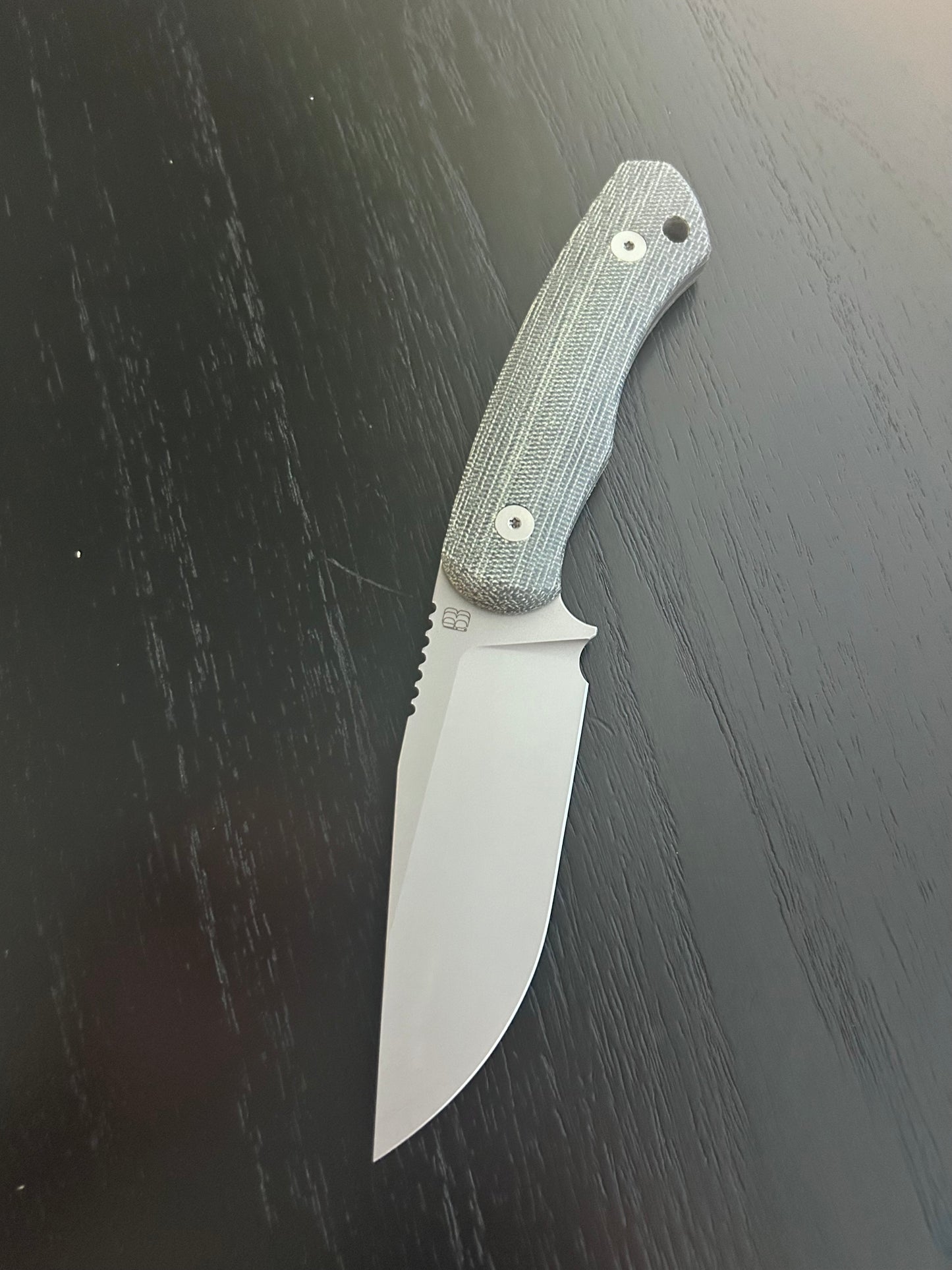 Alpha (S35VN/Stonewash/Black Micarta)