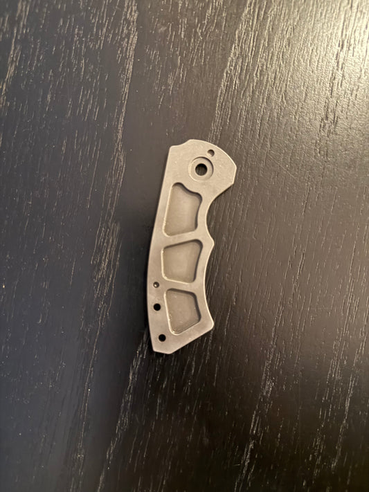 Titanium Utility SLiM Show Side (Only For Utility SLiM, Knife Sold Separately)