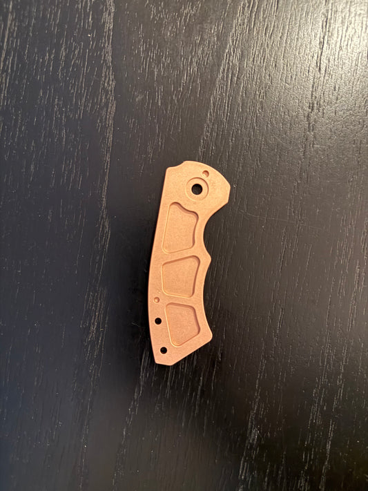Copper Utility Show Side (Only For Utility SLiM, Knife Sold Separately)