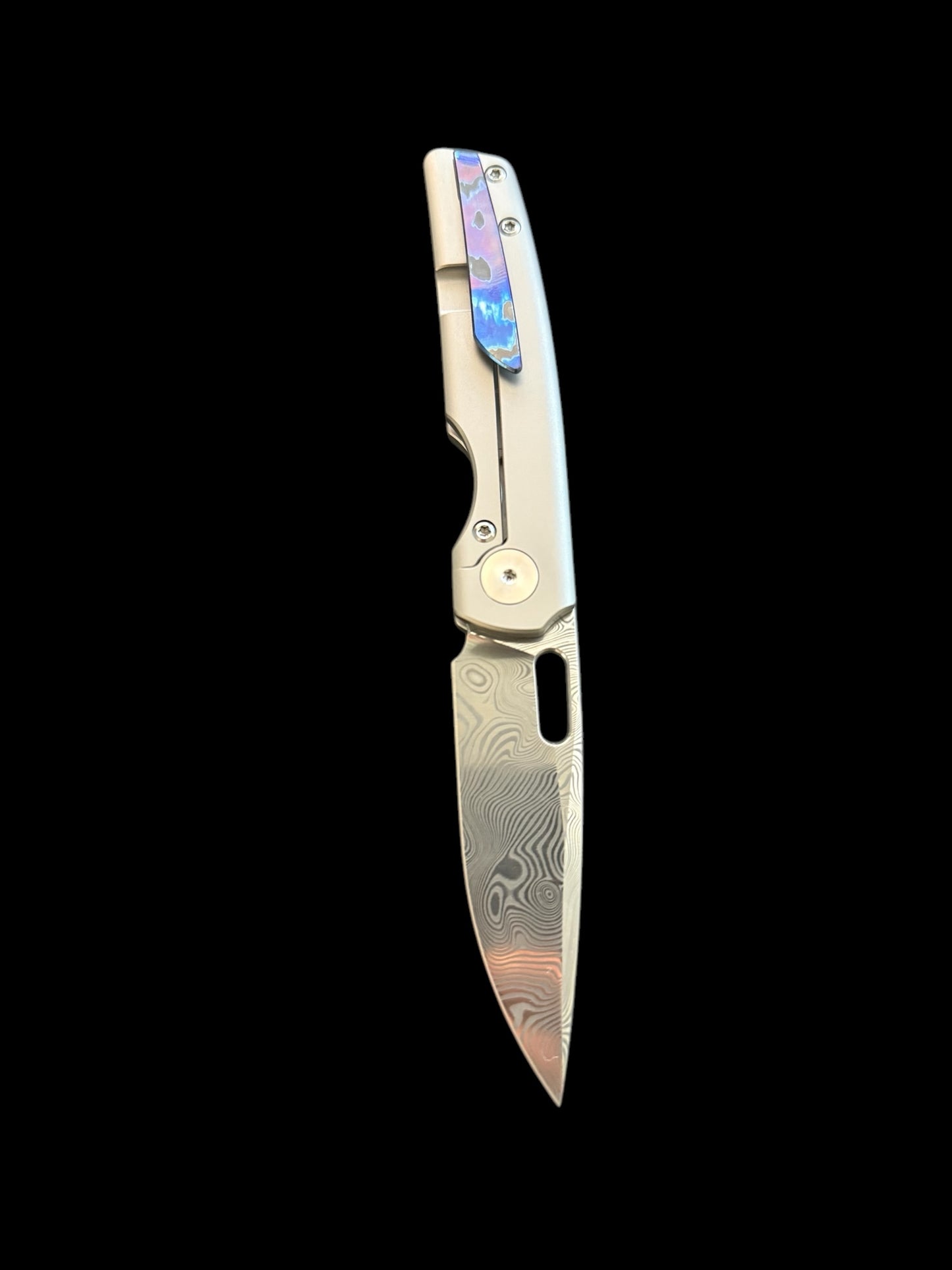 Full Ti Mini Sweeney (Damasteel/Zircuti)