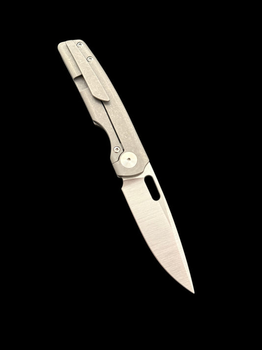 Mini Sweeney Framelock (Darkstonewash and Satin)