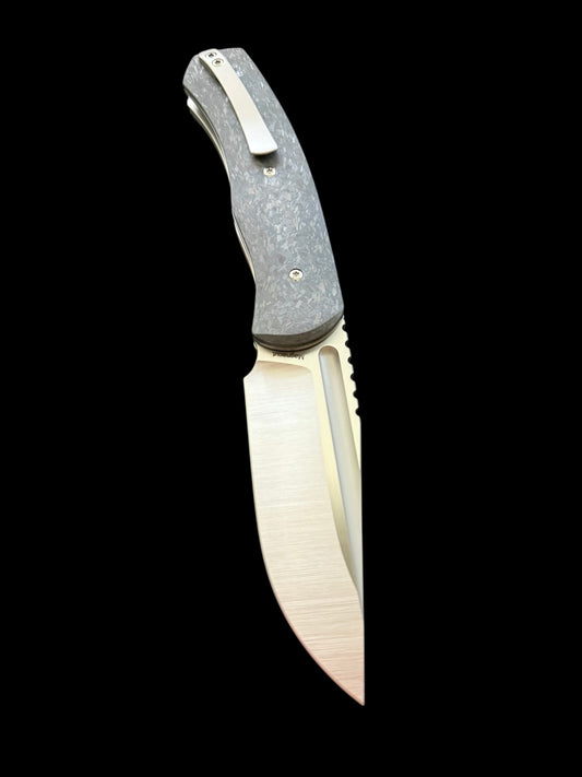 Alpha Liner Lock (Marble Carbon Fiber/ Satin)