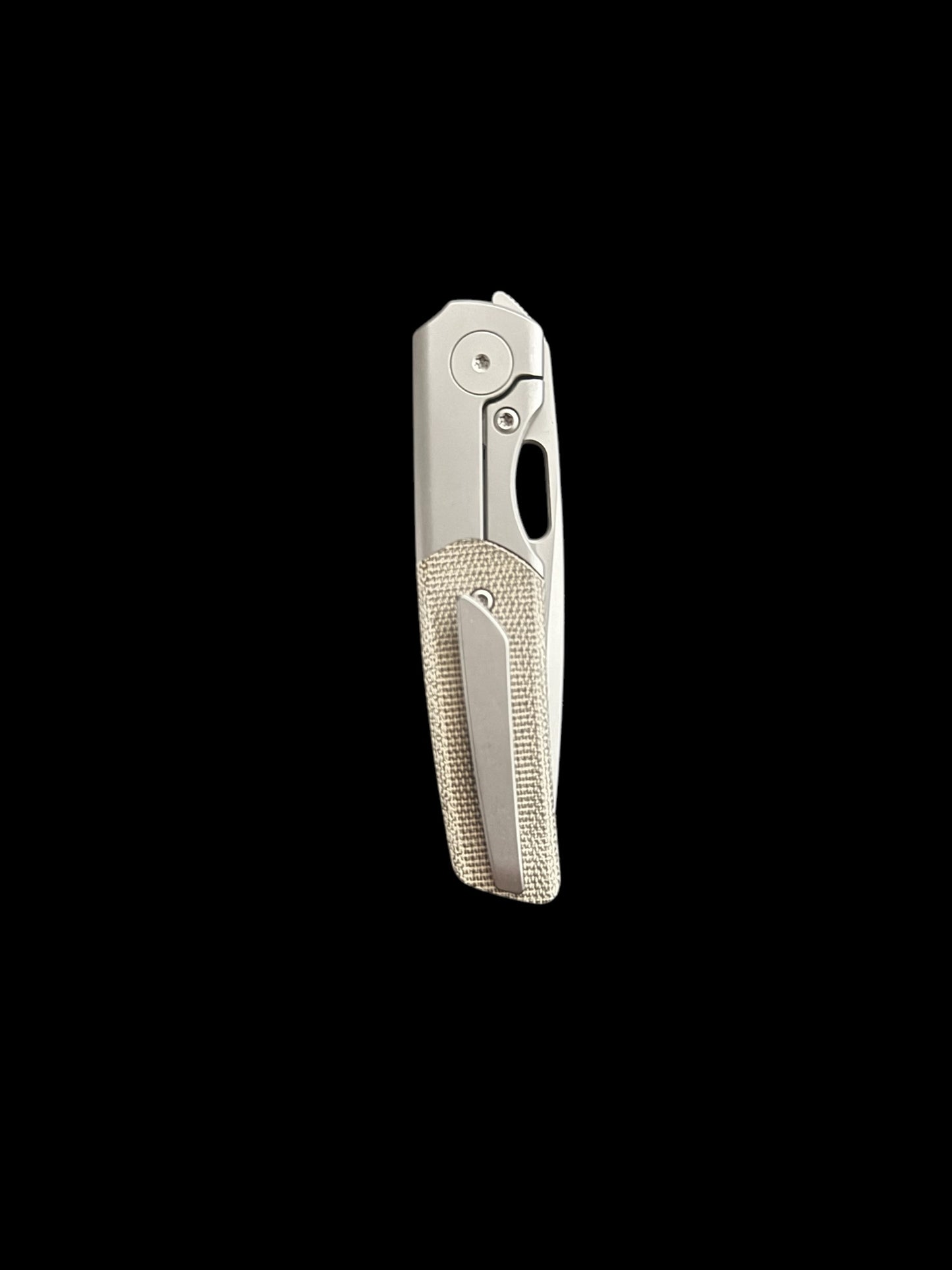 Mini Sweeney (Green Micarta)