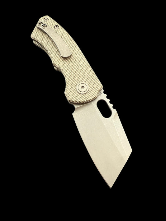 Green Micarta/Dark Stonewash - Mini SLiM 2.0