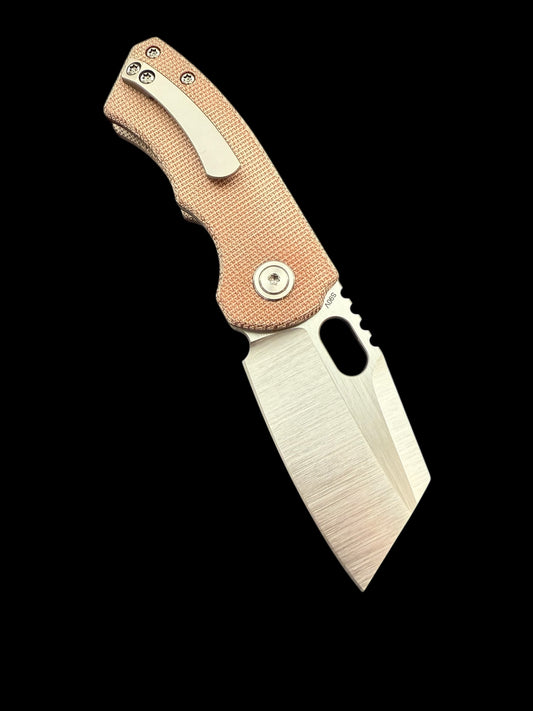 Natural Micarta/Satin - Mini SLiM 2.0