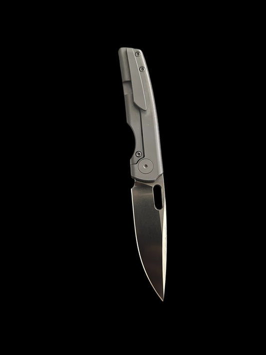 Full Ti Mini Sweeney (Polished Stonewash w/Bright DLC)