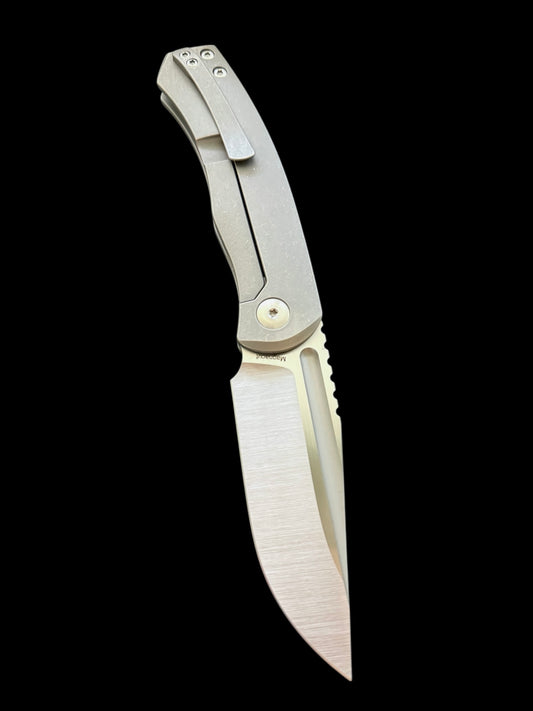 Alpha Frame Lock (Sandblast/ Stonewash and Satin)