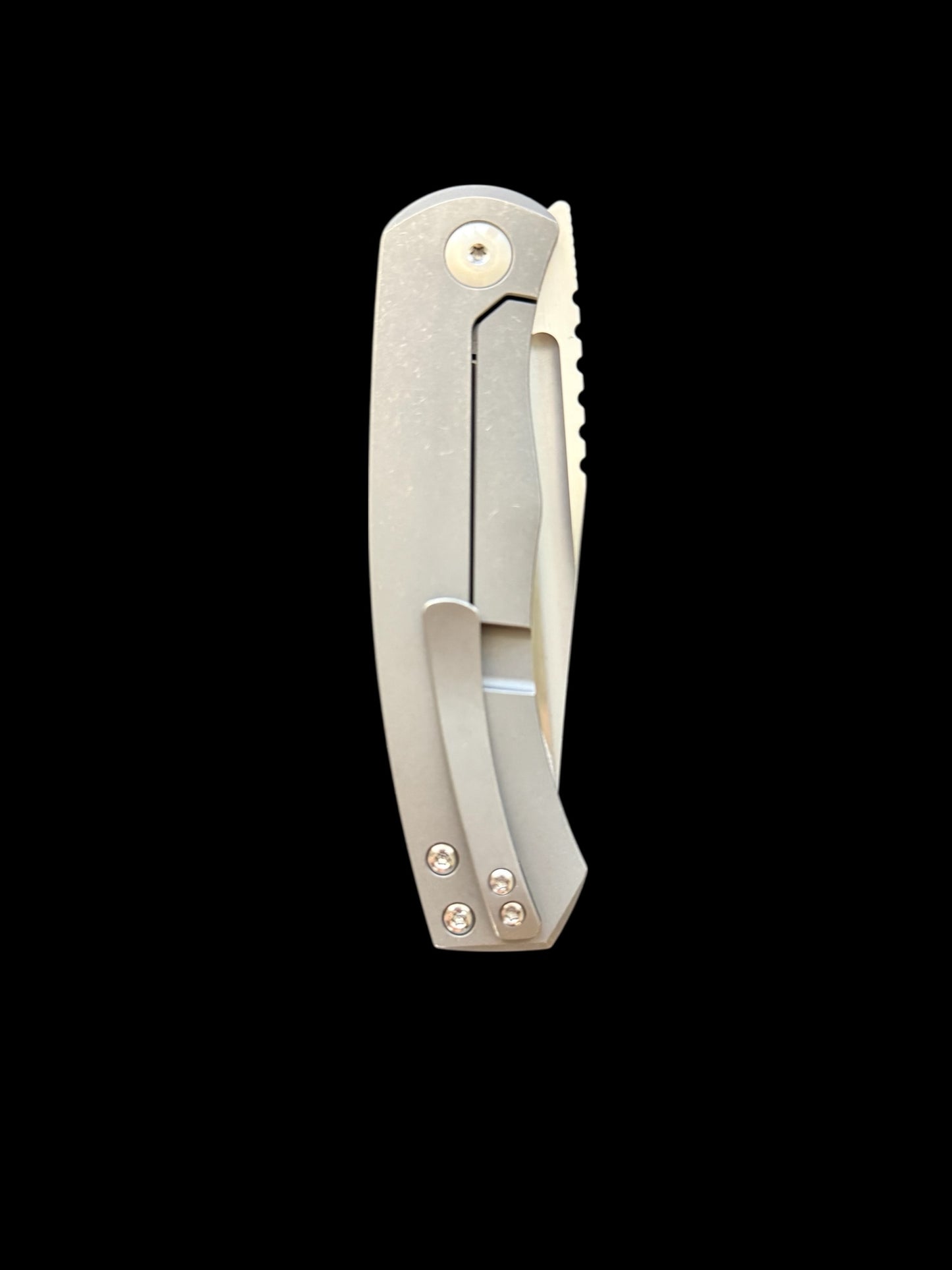 Alpha Frame Lock (Sandblast/ Stonewash and Satin)