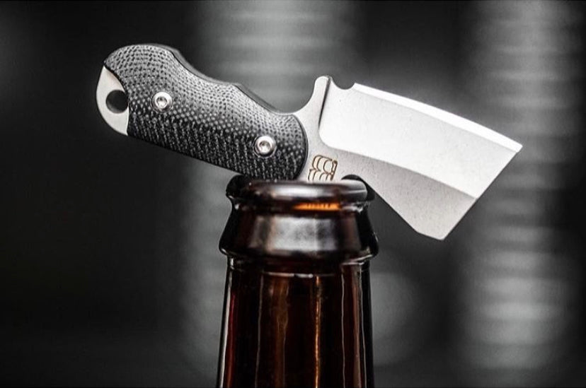 Black G10 /Stonewash Bottle Butcher