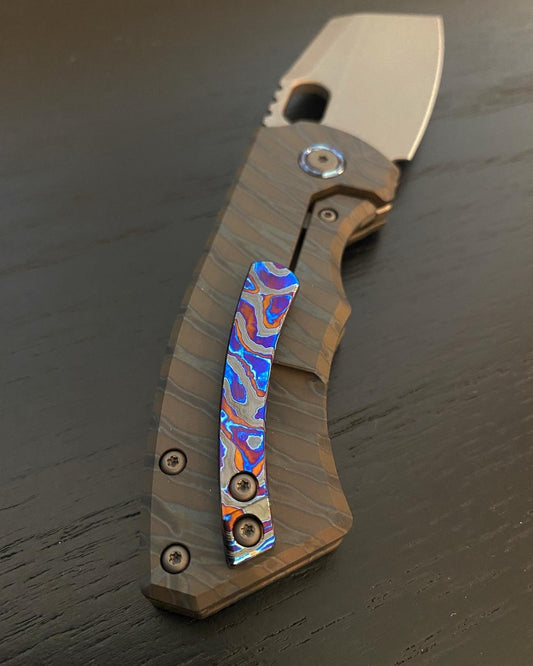 Black Timascus Kit - only for FULL size SLiM (Knife sold separately)