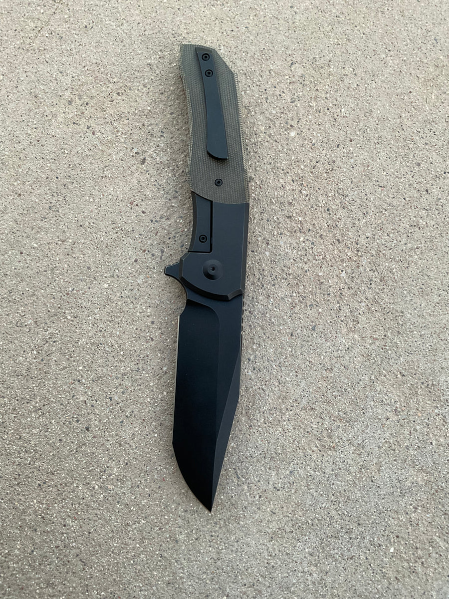 Iron Wolf (Green Micarta & DLC black) BergBlades