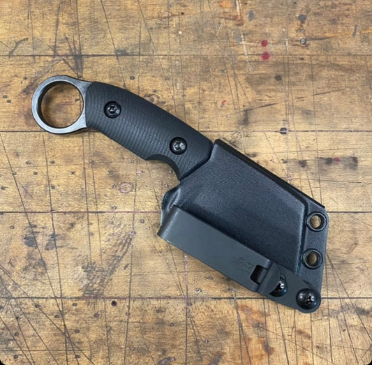 Edc Cleaverito Black Stonewash/ Black G10