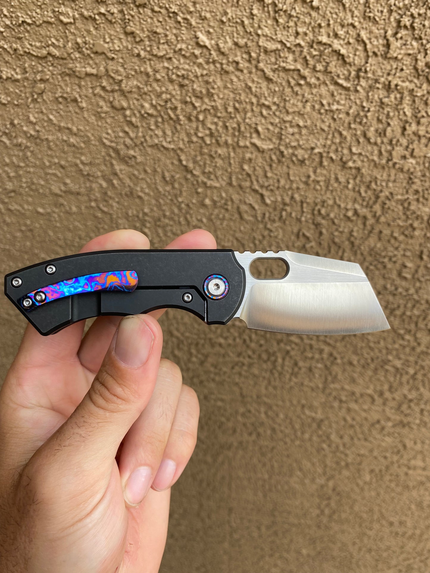 Black/Satin Timascus Mini SLiM