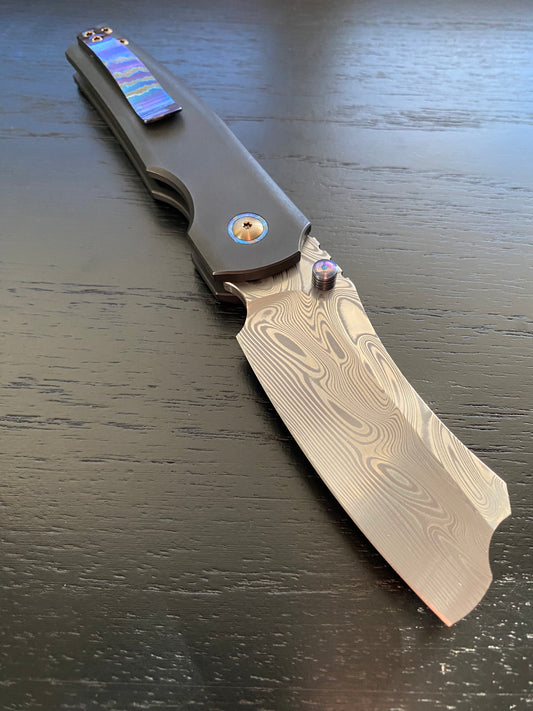 Button Barber - PVD black / Zircuti / Damasteel