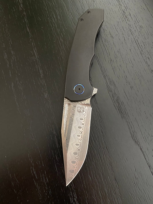Damasteel Tick (Gen 1 Prototype)