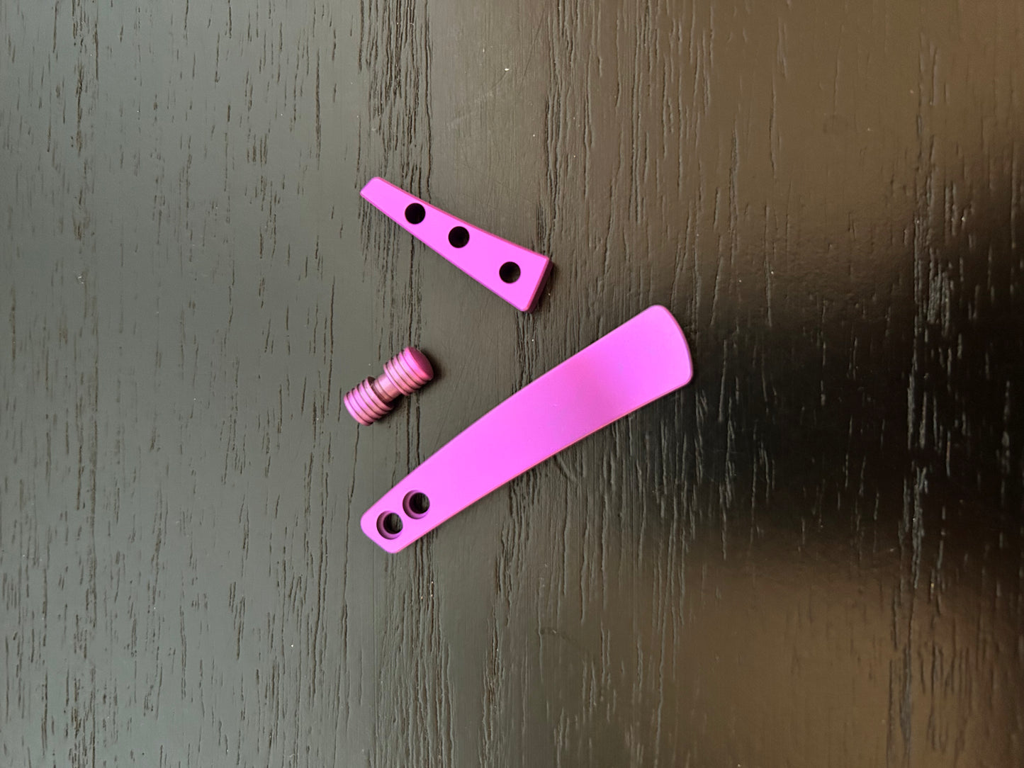 Button Barber Purple ANO Ti Kit