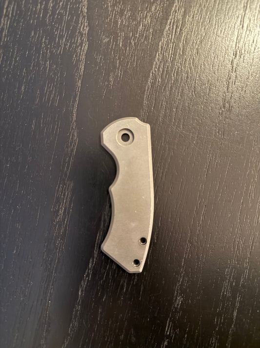 Titanium Utility SLiM Show Side (Only For Utility SLiM, Knife Sold Separately)
