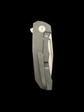 Full Ti TiCK (Black DLC /Polished Stonewash Blade)