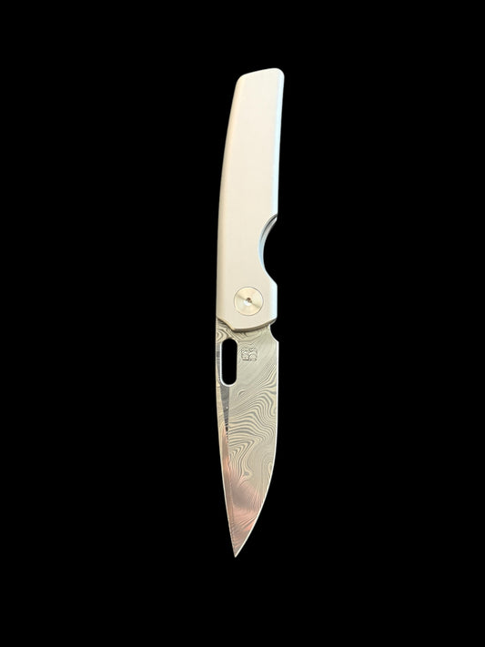 Full Ti Mini Sweeney (Damasteel/Zircuti)