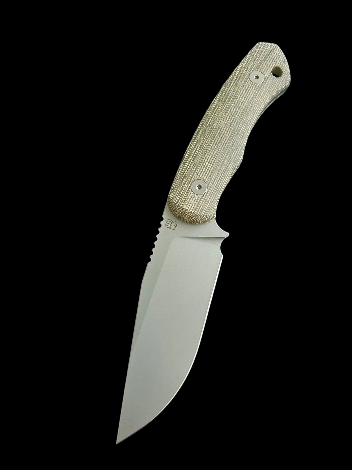 Alpha (S35VN/Stonewash/Green Micarta)
