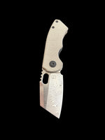 Damasteel/Micarta with Black Hardware - Mini SLiM 2.0