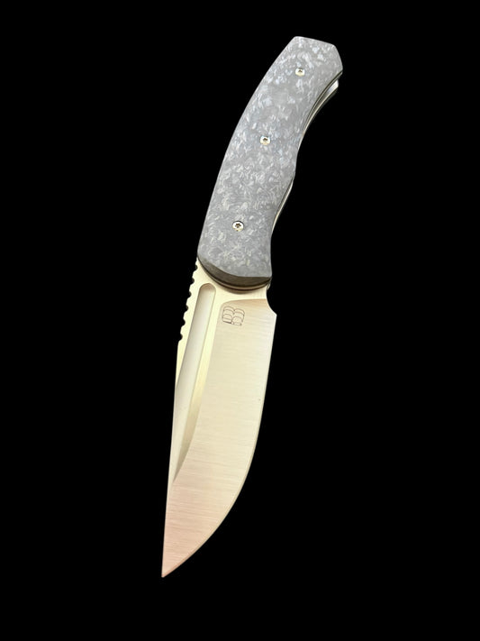 Alpha Liner Lock (Marble Carbon Fiber/ Satin)