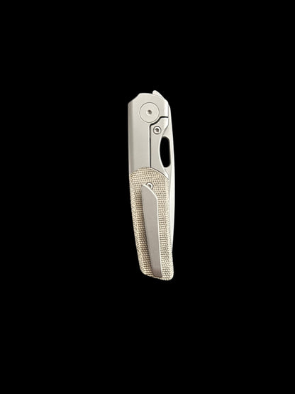 Mini Sweeney (Green Micarta)