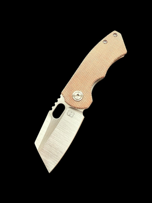 Natural Micarta/Satin - Mini SLiM 2.0