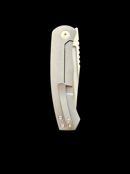 Alpha Frame Lock (Sandblast/ Stonewash and Satin)