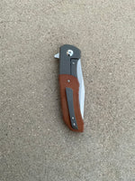 Iron Wolf (Brown micarta & Satin)