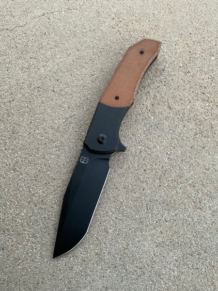 Iron Wolf (Brown Micarta & DLC black)