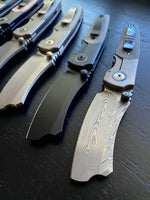 Mini Barber (Damasteel/Black Timascus)