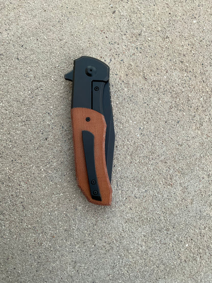 Iron Wolf (Brown Micarta & DLC black)