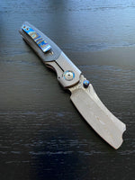 Mini Barber (Damasteel/Black Timascus)