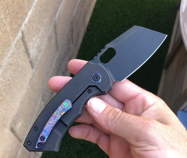 Timascus Kit only for Mini SLiM (Knife sold separately)