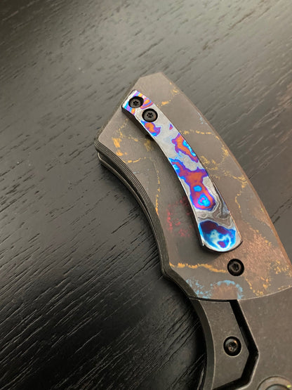 Black Timascus Kit - only for FULL size SLiM (Knife sold separately)