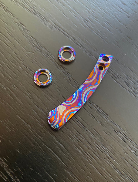 Black Timascus Kit - only for FULL size SLiM (Knife sold separately)