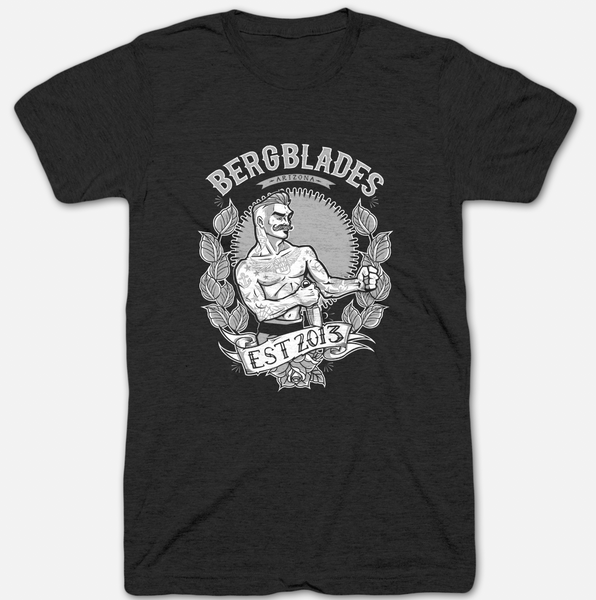 BergBlades Vintage Black T-Shirt