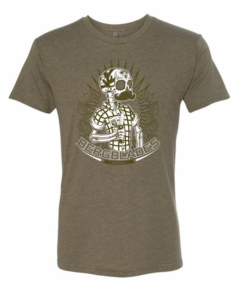 House Berg Military Green T-Shirt