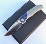 Iron Pup (Black Timascus Inlay)