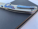 Iron Pup (Black Timascus Inlay)