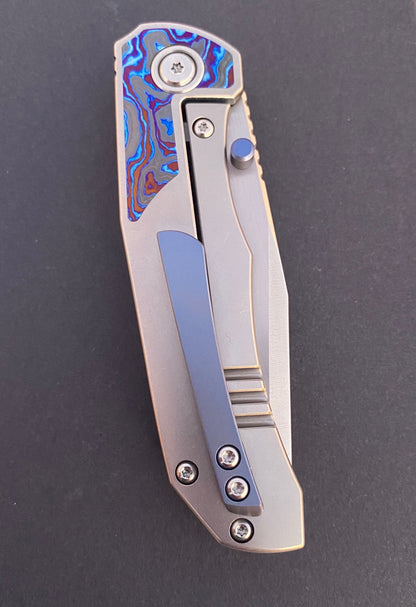 Iron Pup (Black Timascus Inlay)