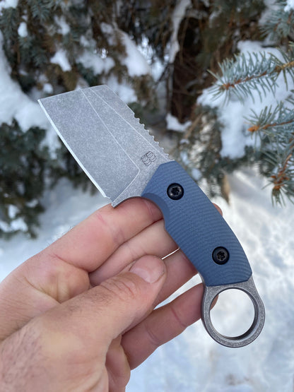 Edc Cleaverito Stonewash/ Grey G10