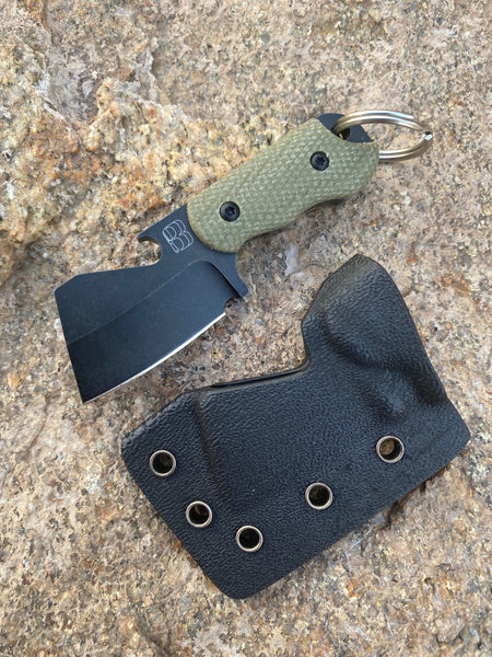 Green Micarta Bottle Butcher